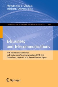 Cover image: E-Business and Telecommunications 9783030904272