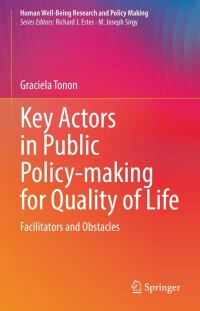 Cover image: Key Actors in Public Policy-making for Quality of Life 9783030904661