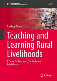 Cover image: Teaching and Learning Rural Livelihoods 9783030904906