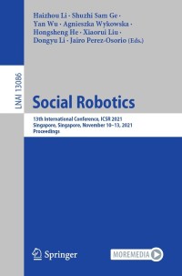 Immagine di copertina: Social Robotics 9783030905248