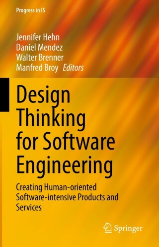 Cover image: Design Thinking for Software Engineering 9783030905934