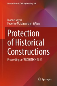 Cover image: Protection of Historical Constructions 9783030907877