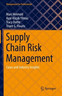 Imagen de portada: Supply Chain Risk Management 9783030907990