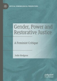 Titelbild: Gender, Power and Restorative Justice 9783030908263