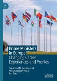 Titelbild: Prime Ministers in Europe 9783030908904