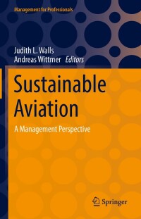 Cover image: Sustainable Aviation 9783030908942