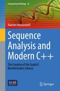 صورة الغلاف: Sequence Analysis and Modern C++ 9783030909895