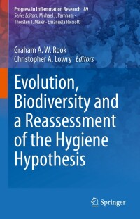 Cover image: Evolution, Biodiversity and a Reassessment of the Hygiene Hypothesis 9783030910501