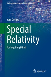 Cover image: Special Relativity 9783030911416