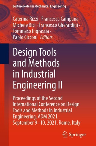 表紙画像: Design Tools and Methods in Industrial Engineering II 9783030912338