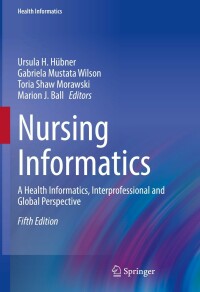 Cover image: Nursing Informatics 5th edition 9783030912369