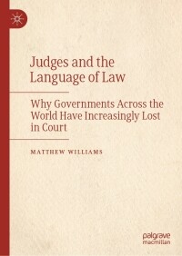 صورة الغلاف: Judges and the Language of Law 9783030914943