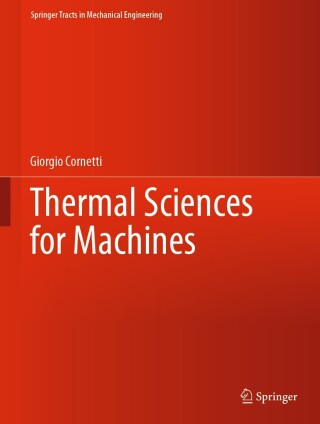 Cover image: Thermal Sciences for Machines 9783030915926