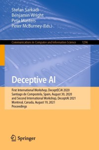 Cover image: Deceptive AI 9783030917784