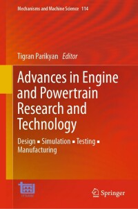 Cover image: Advances in Engine and Powertrain Research and Technology 9783030918682