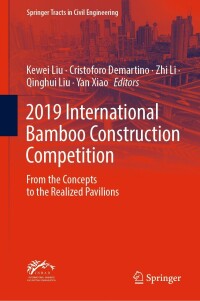 Cover image: 2019 International Bamboo Construction Competition 9783030919894