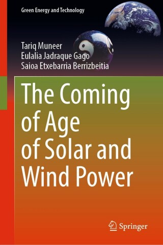 Imagen de portada: The Coming of Age of Solar and Wind Power 9783030920098