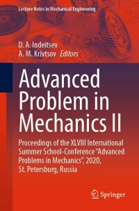 Titelbild: Advanced Problem in Mechanics II 9783030921439