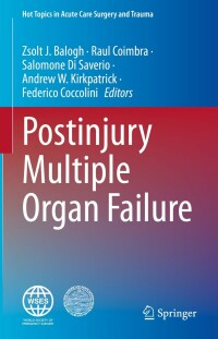 Immagine di copertina: Postinjury Multiple Organ Failure 9783030922405