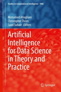Omslagafbeelding: Artificial Intelligence for Data Science in Theory and Practice 9783030922443