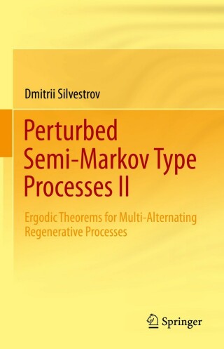 Cover image: Perturbed Semi-Markov Type Processes II 9783030923983