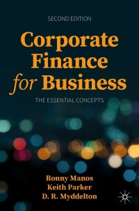 表紙画像: Corporate Finance for Business 2nd edition 9783030924188