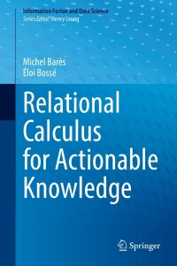 Cover image: Relational Calculus for Actionable Knowledge 9783030924294