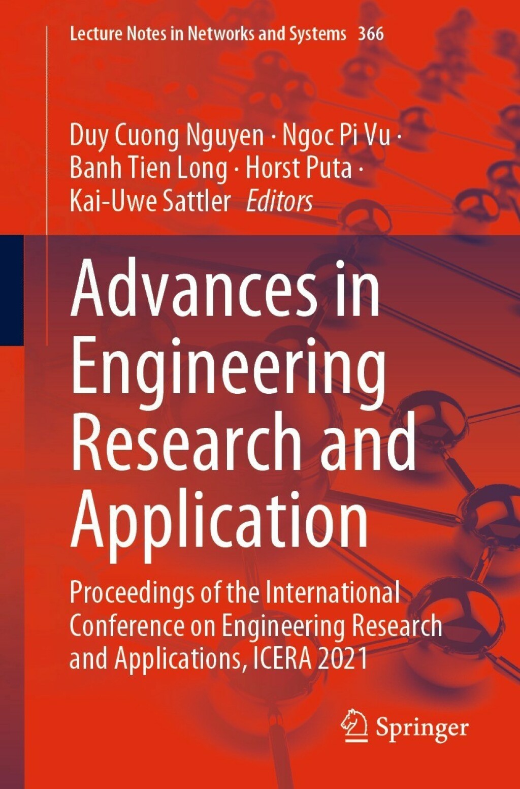 Advances in Engineering Research and Application Proceedings of the International Conference on Engineering Research and Applications, ICERA 2021