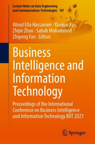 Cover image: Business Intelligence and Information Technology 9783030926311