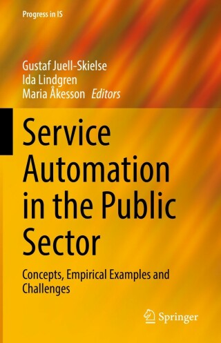 Cover image: Service Automation in the Public Sector 9783030926434