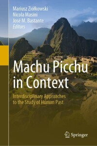 Cover image: Machu Picchu in Context 9783030927653