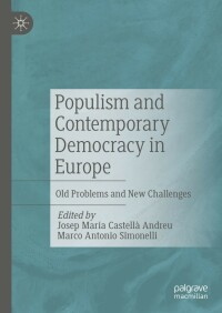 表紙画像: Populism and Contemporary Democracy in Europe 9783030928834