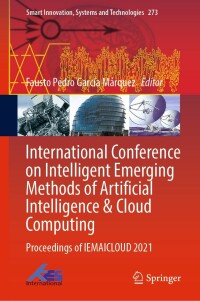 Titelbild: International Conference on Intelligent Emerging Methods of Artificial Intelligence & Cloud Computing 9783030929046