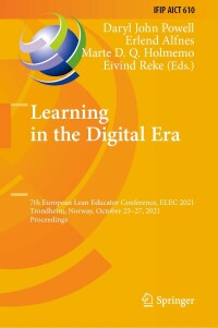 Cover image: Learning in the Digital Era 9783030929336
