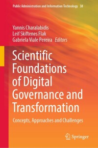 Omslagafbeelding: Scientific Foundations of Digital Governance and Transformation 9783030929442