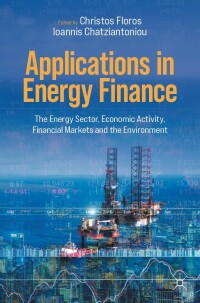 Imagen de portada: Applications in Energy Finance 9783030929565