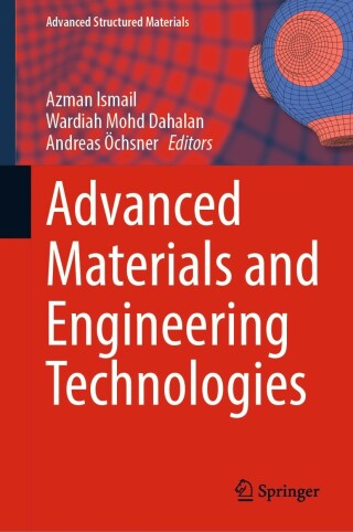 Cover image: Advanced Materials and Engineering Technologies 9783030929633