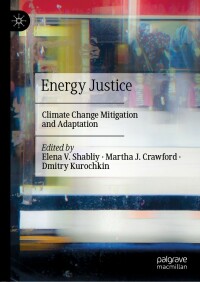 Cover image: Energy Justice 9783030930677