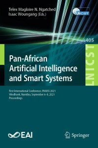 Cover image: Pan-African Artificial Intelligence and Smart Systems 9783030933135