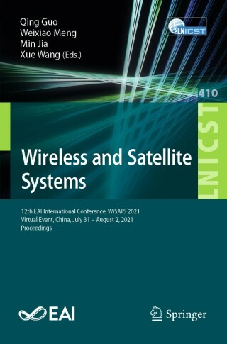 Cover image: Wireless and Satellite Systems 9783030933975