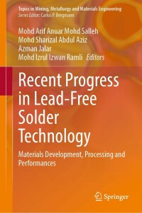 Titelbild: Recent Progress in Lead-Free Solder Technology 9783030934408