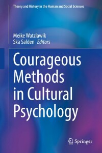 Imagen de portada: Courageous Methods in Cultural Psychology 9783030935344