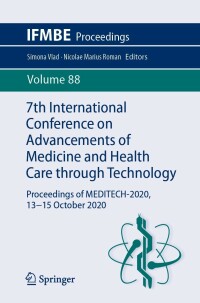 Cover image: 7th International Conference on Advancements of Medicine and Health Care through Technology 9783030935634