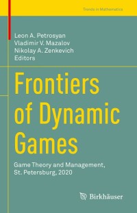Immagine di copertina: Frontiers of Dynamic Games 9783030936150
