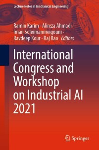 Cover image: International Congress and Workshop on Industrial AI 2021 9783030936389