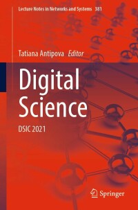 Cover image: Digital Science 9783030936761