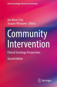 Cover image: Community Intervention 2nd edition 9783030936945