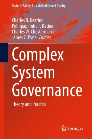 Imagen de portada: Complex System Governance 9783030938512
