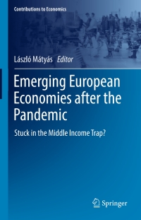 Cover image: Emerging European Economies after the Pandemic 9783030939625