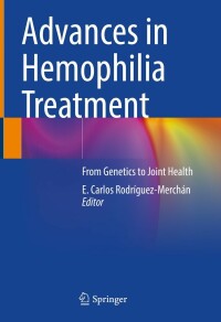 Cover image: Advances in Hemophilia Treatment 9783030939892